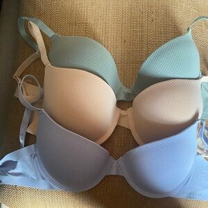 Danskin Intimates never worn bras, size 34B.